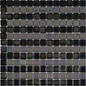 Alttoglass Mosaïque Platino Lineal Negro