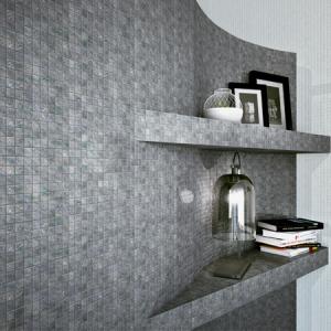 Alttoglass Mosaïque Stamp Black Iridiscent