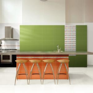 Carrelage decoratives mural Ceramicas Aparici Warhol Naranja