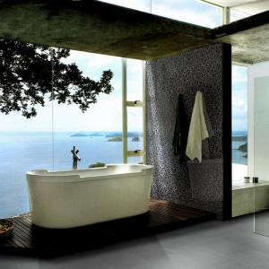 Aparici Mosaic Ozono Oval Black