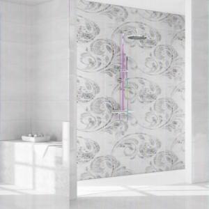 Carrelage pour de bain Halcon Arabesco Perla