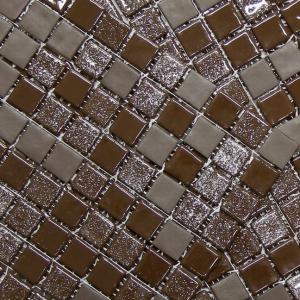 Mosavit mosaïque de verre Moondance Toupe
