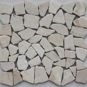 Mosavit carrelage mosaïque Piedra Noa Blanca