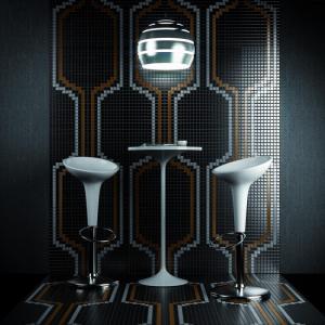 Mosavit mosaïque de verre Vintage Losanga