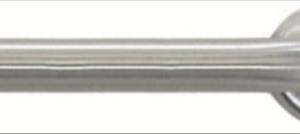 Straight shower grab bar 30 cm white 15054.30.W