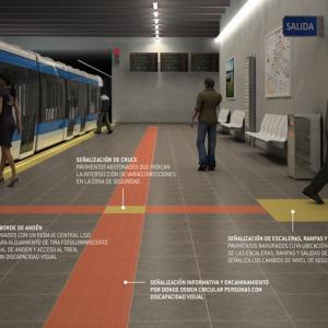 Projet Carrelage Pamesa Anden - Cruce - Escalera - Guia