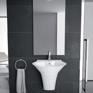 Jade wash basin 55 cm w fixing kit