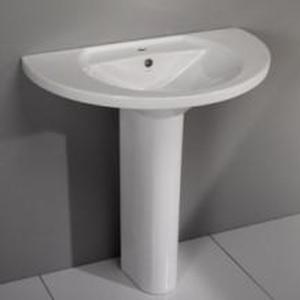 Reflex wash basin 85 cm w fixing kit