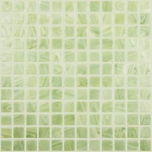 Vidrepur Mosaïque Pincel Verde/Amarillo 25x25