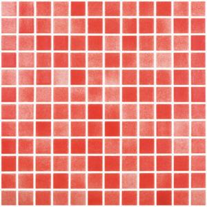 Vidrepur Mosaïque Niebla Rojo 50x50