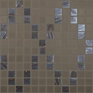 Vidrepur Mosaïque Antracita Geometria 25X25