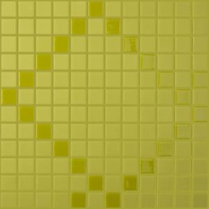 Vidrepur Mosaïque Pistacho Rombo 25X25