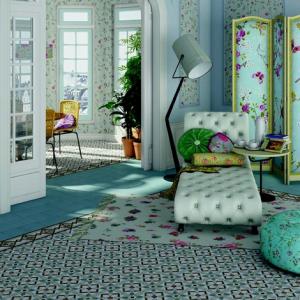 Carrelage decoratives Vives Demel Multicolor